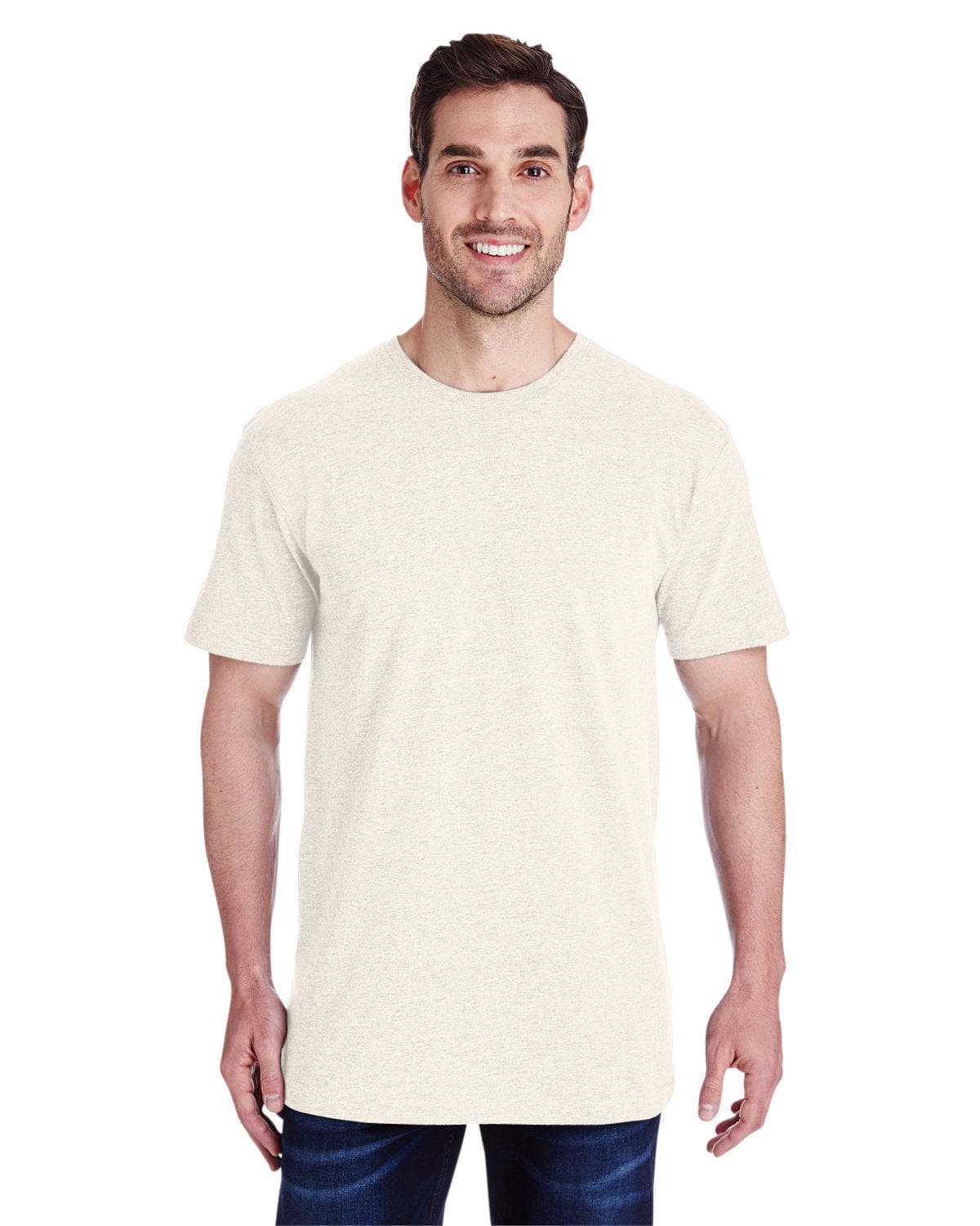 LAT T-Shirts S / Natural Heather LAT 6901 Men's Fine Jersey T-Shirt, Traditional Colors