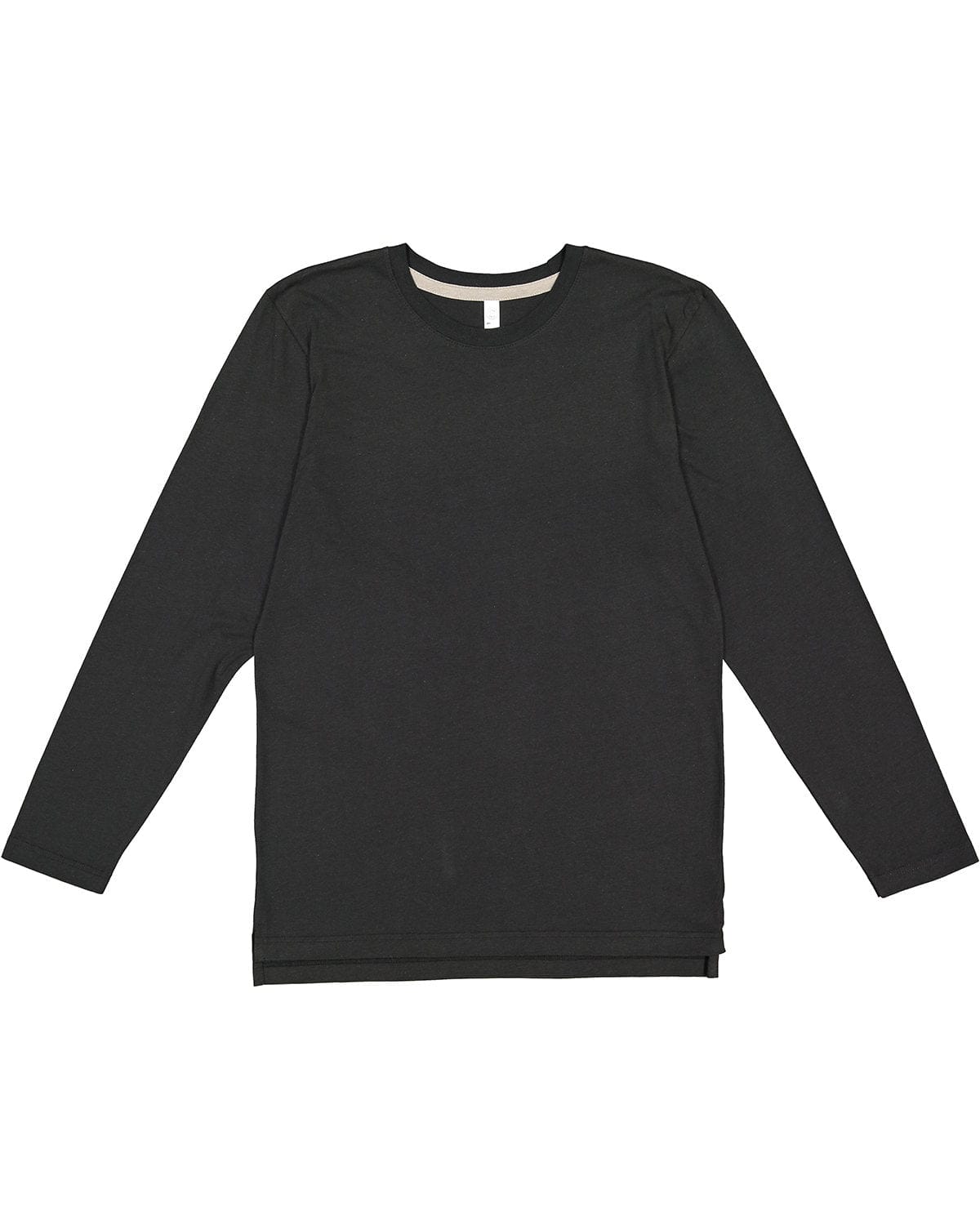 LAT T-Shirts S / Black/ Titanium LAT 6918 Men's Fine Jersey Long-Sleeve