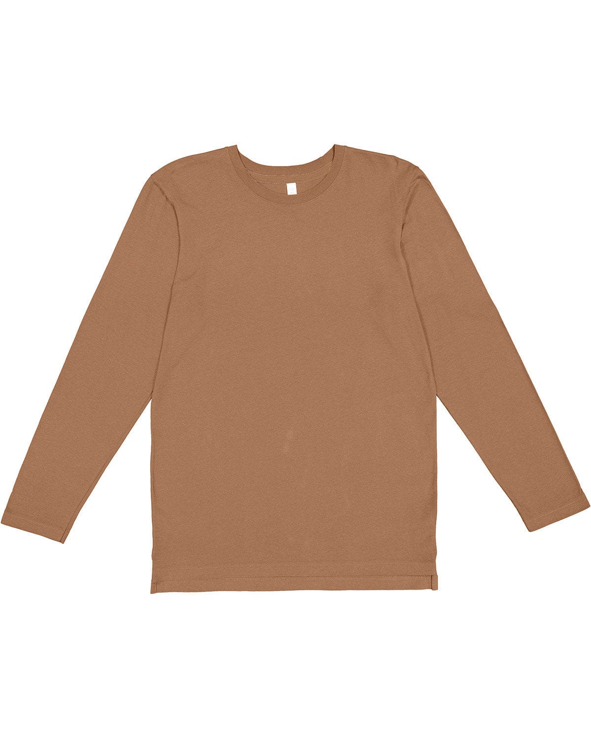 LAT T-Shirts S / Coyote Brown LAT 6918 Men's Fine Jersey Long-Sleeve