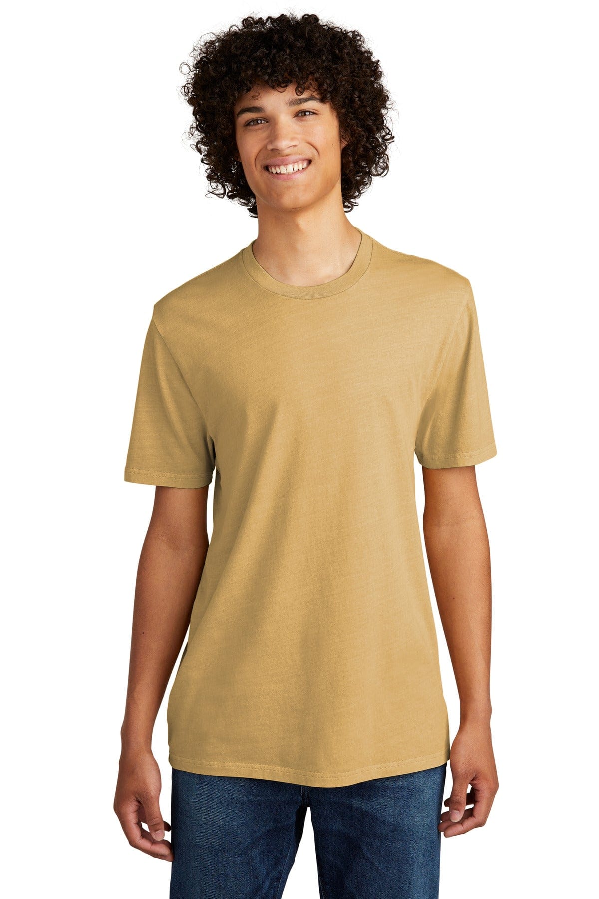 LIMITED EDITION! Allmade AL2400 Unisex Mineral Dye Organic Cotton Tee in Golden Wheat