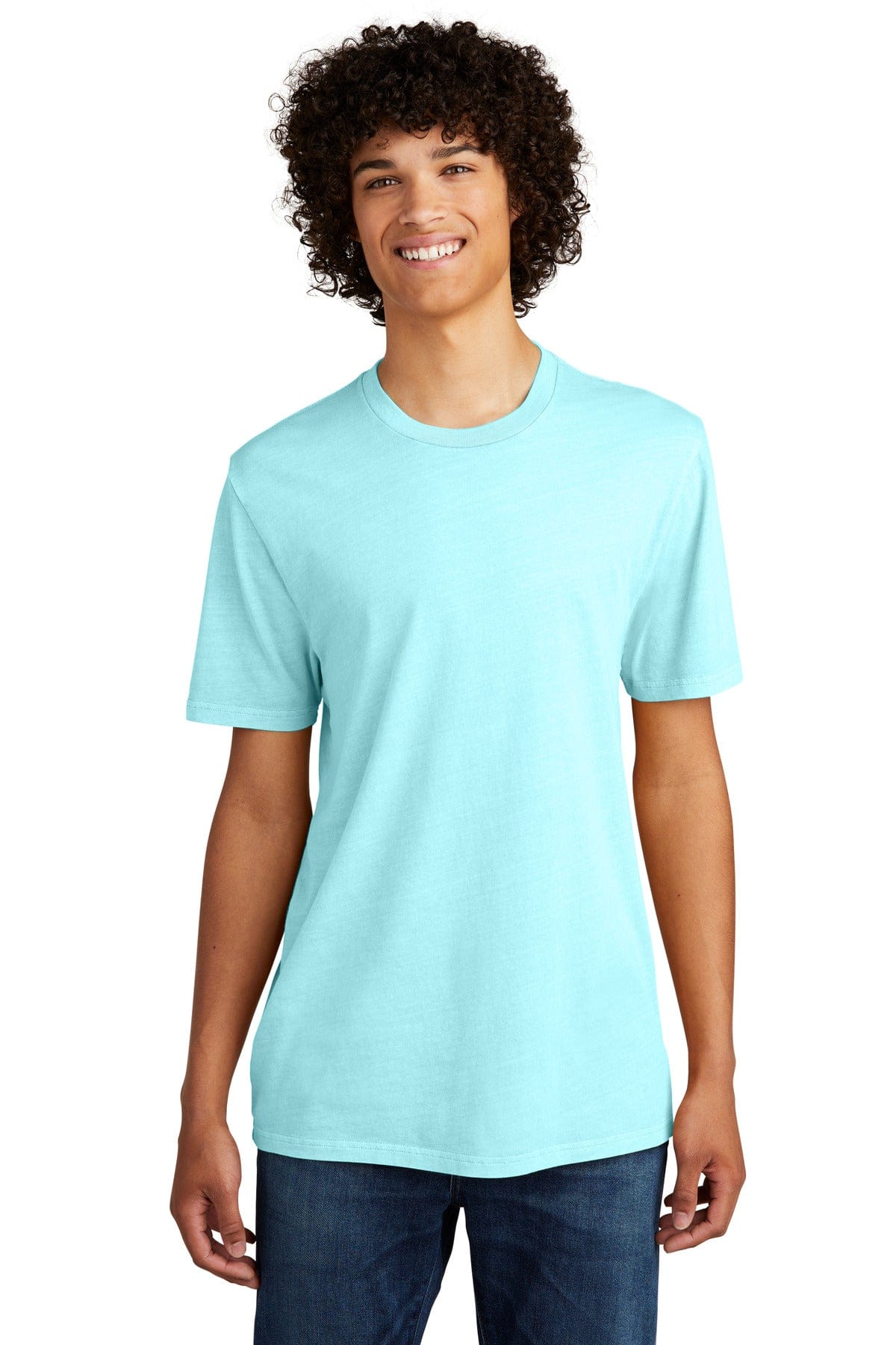 LIMITED EDITION! Allmade AL2400 Unisex Mineral Dye Organic Cotton Tee in Saltwater Blue