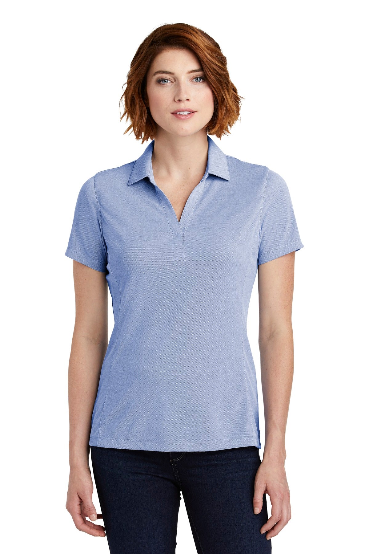 Port Authority  ®  Ladies Poly Oxford Pique Polo. LK582
