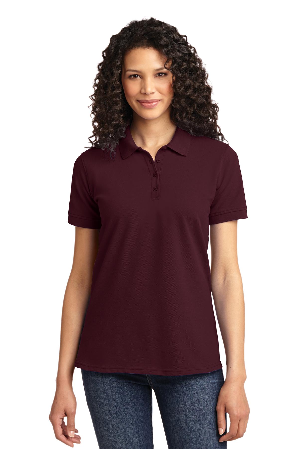 Port & Company ®  Ladies Core Blend Pique Polo. LKP155