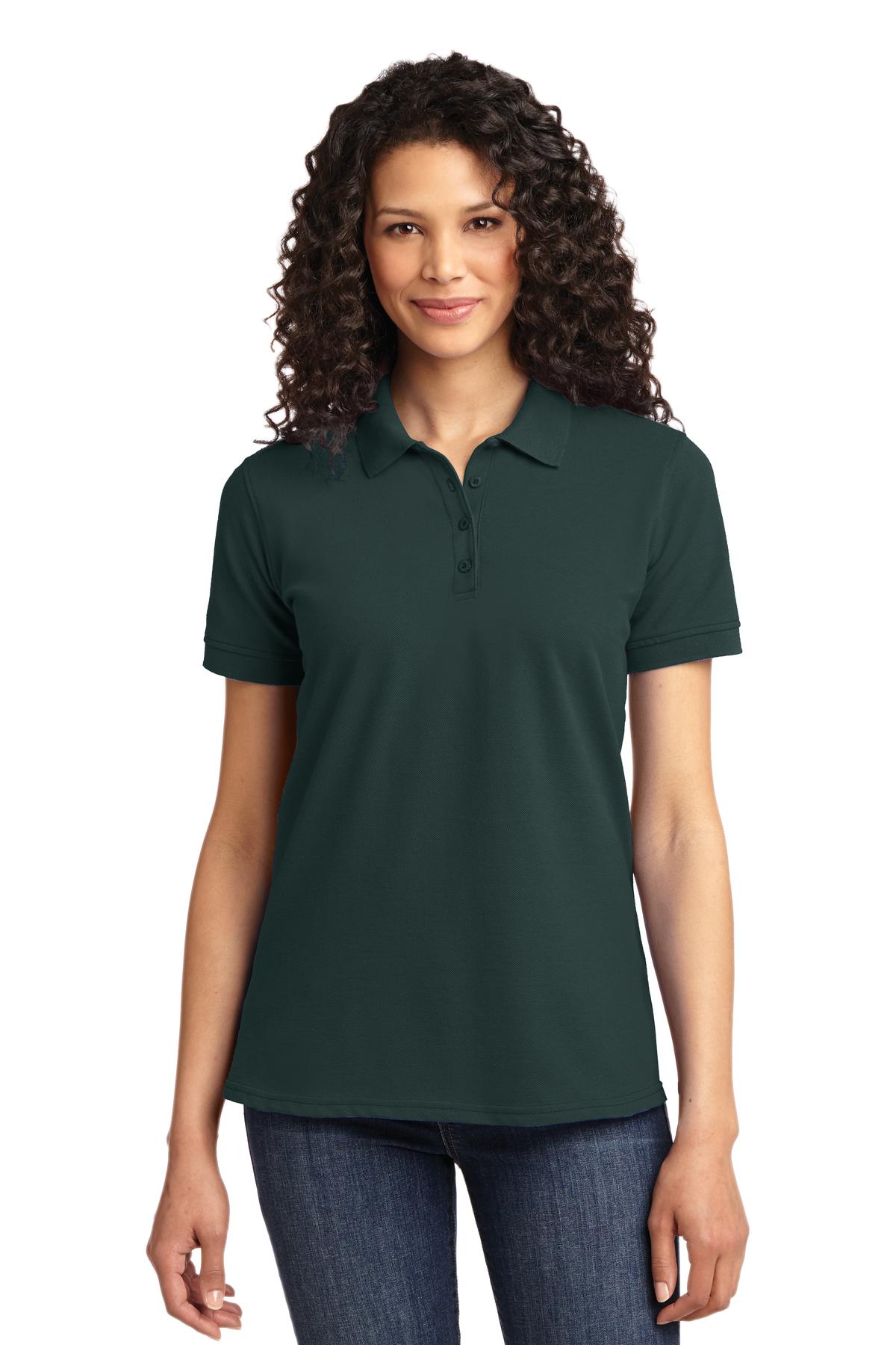 Port & Company ®  Ladies Core Blend Pique Polo. LKP155