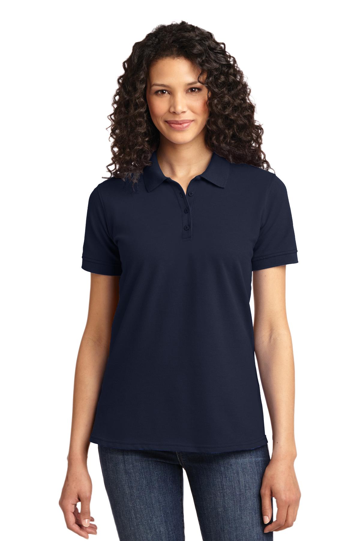 Port & Company ®  Ladies Core Blend Pique Polo. LKP155