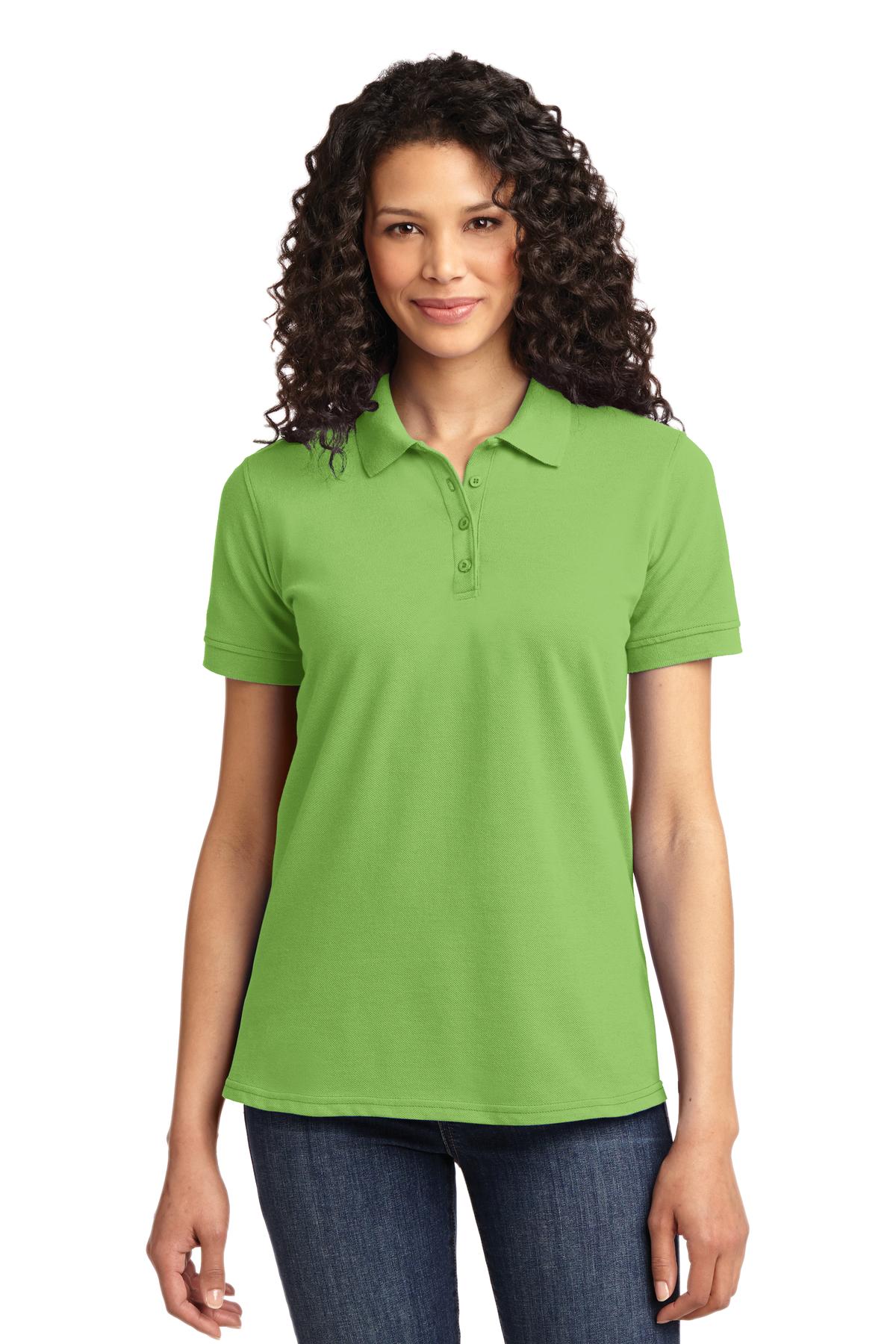 Port & Company ®  Ladies Core Blend Pique Polo. LKP155