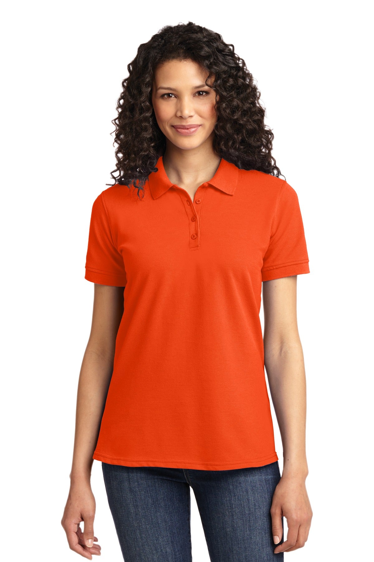 Port & Company ®  Ladies Core Blend Pique Polo. LKP155