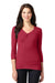 DISCONTINUED  Port Authority ®  Ladies Concept Stretch 3/4-Sleeve Scoop Henley. LM1007