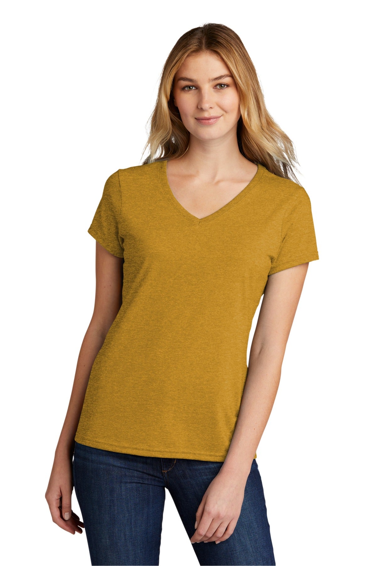 Port & Company LPC330V: Ladies Tri-Blend V-Neck Tee