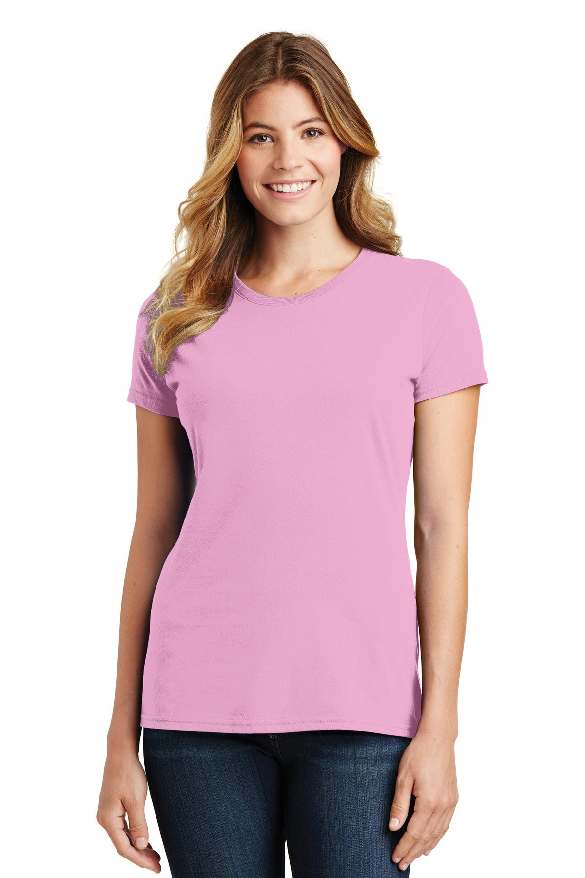 Port & Company ®  Ladies Fan Favorite Tee. LPC450, Basic Colors