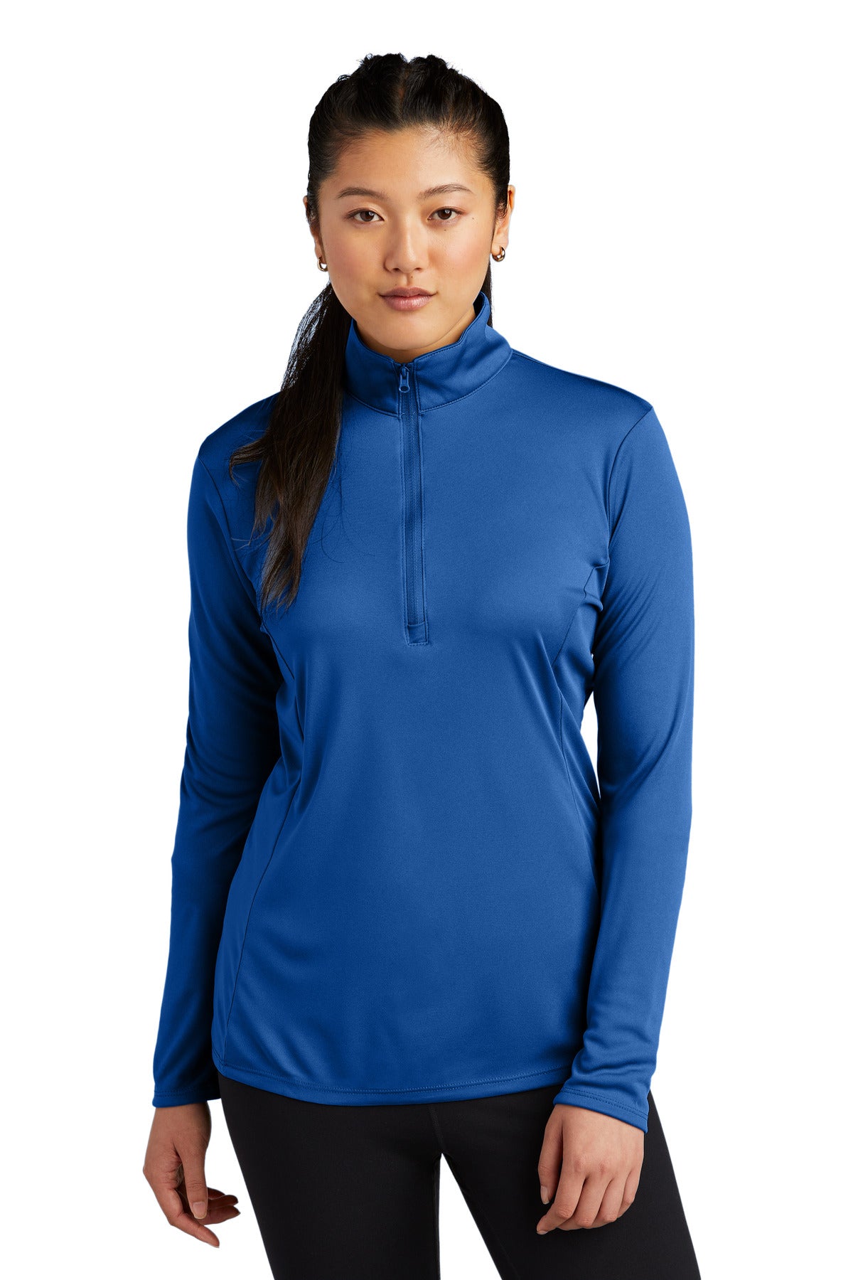 Sport-Tek LST357: Ladies PosiCharge Competitor 1/4-Zip Pullover