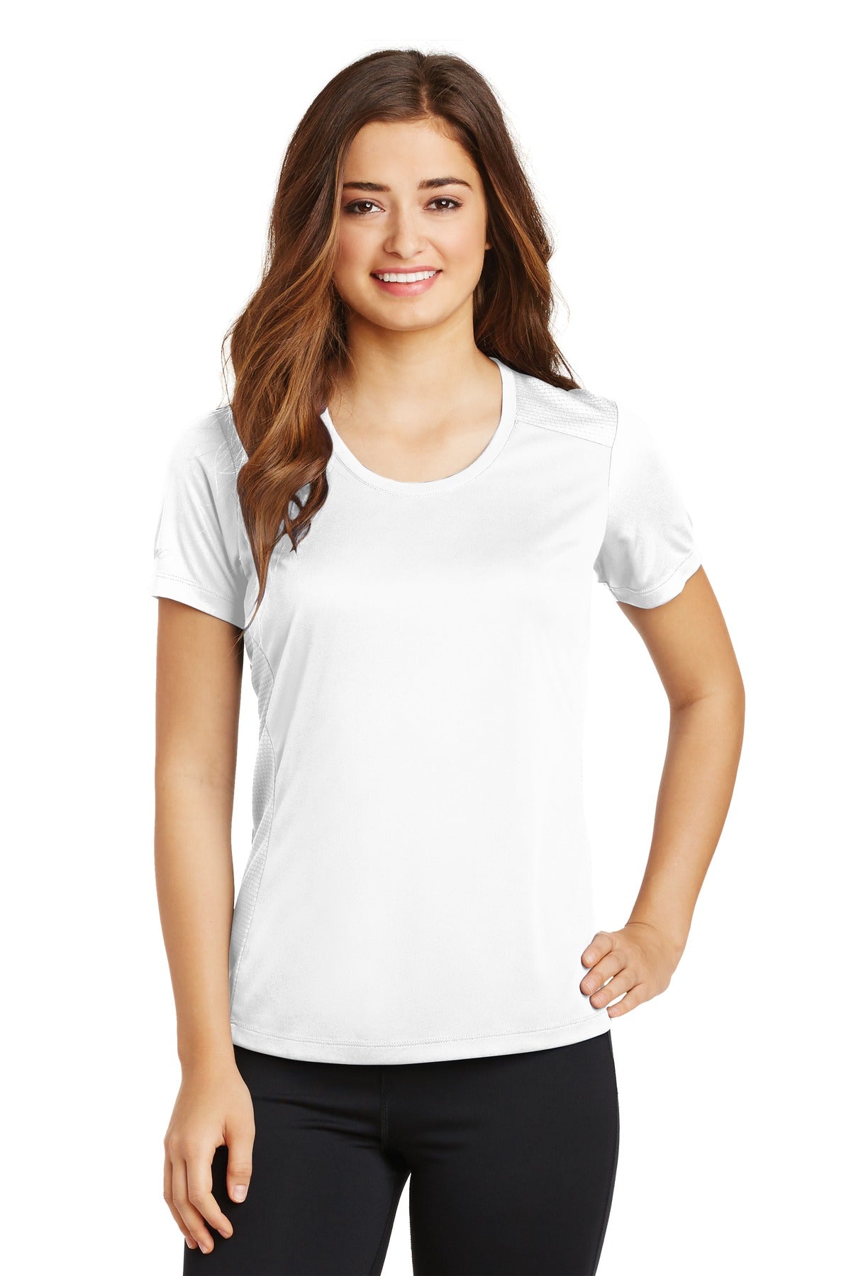 Sport-Tek LST380: Ladies PosiCharge Elevate Scoop Neck Tee