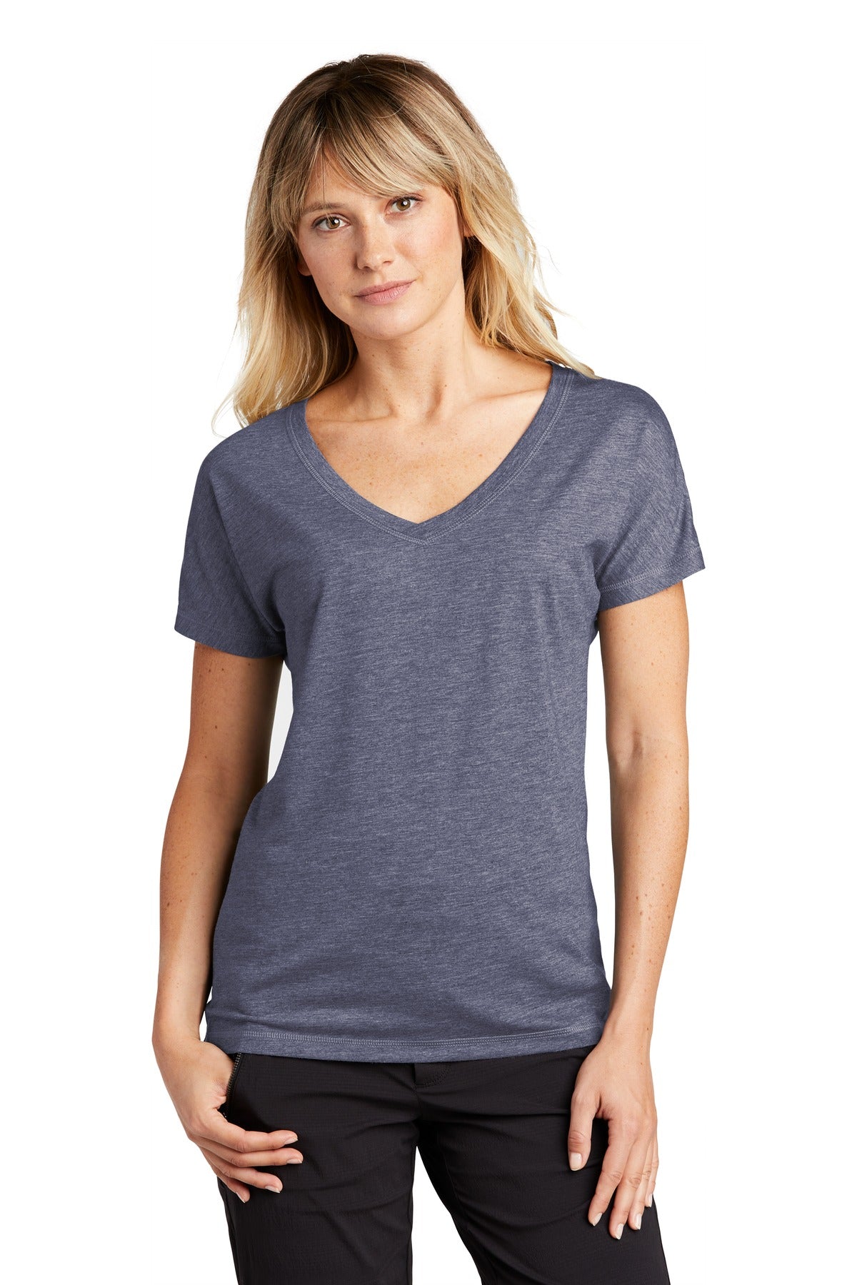 Sport-Tek LST401: Ladies PosiCharge Tri-Blend Wicking Dolman Tee