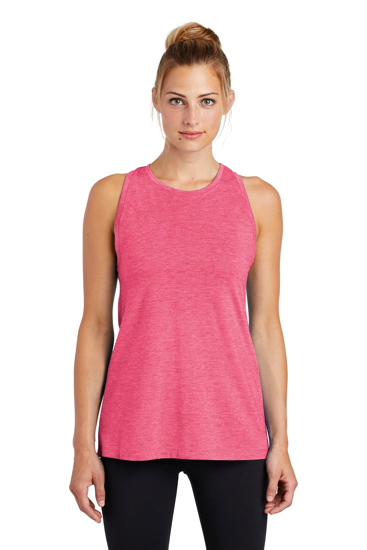 Sport-Tek LST402: Ladies PosiCharge Tri-Blend Wicking Tank
