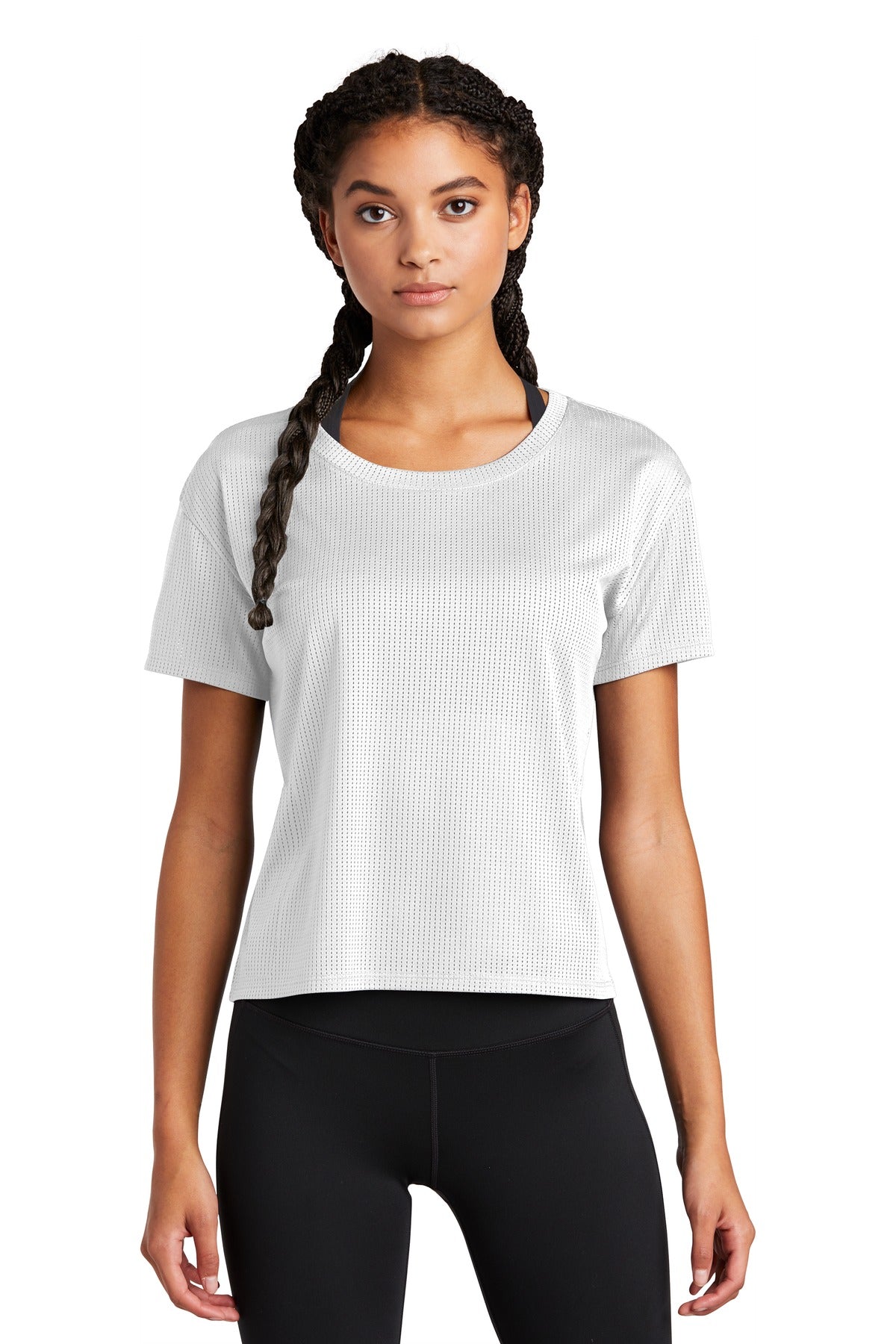 Sport-Tek LST411: Ladies Crop Tee