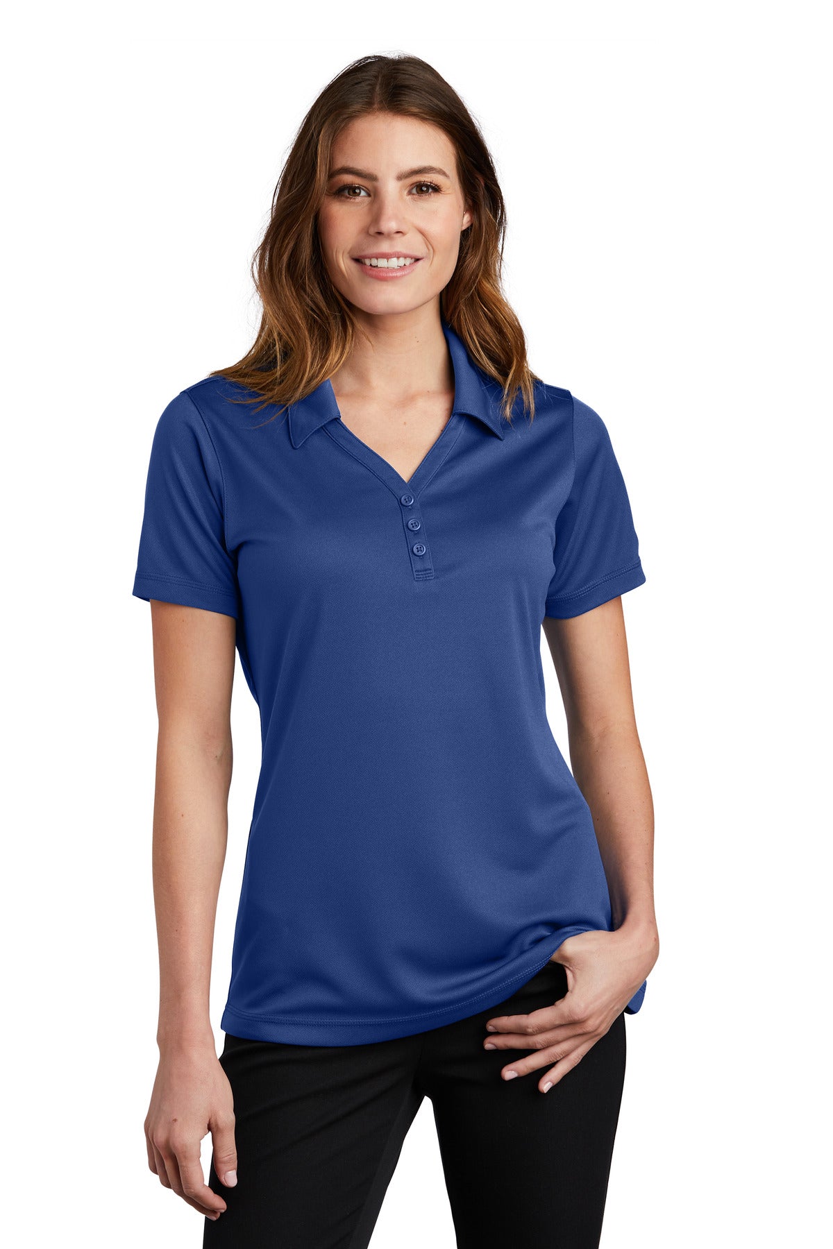 Sport-Tek LST680: Ladies PosiCharge Micro-Mesh Polo