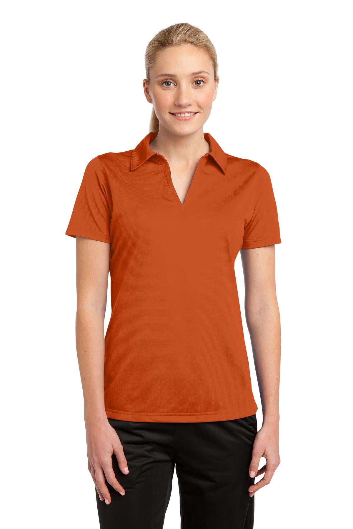 Sport-Tek LST690: Ladies PosiCharge Active Textured Polo