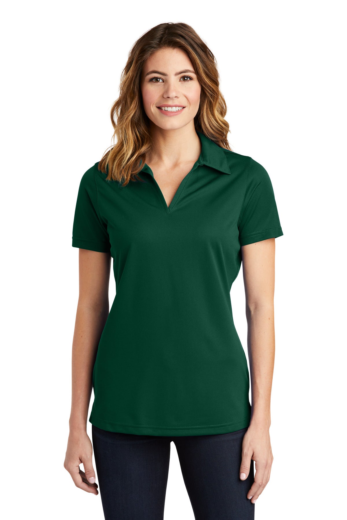 Sport-Tek LST690: Ladies PosiCharge Active Textured Polo
