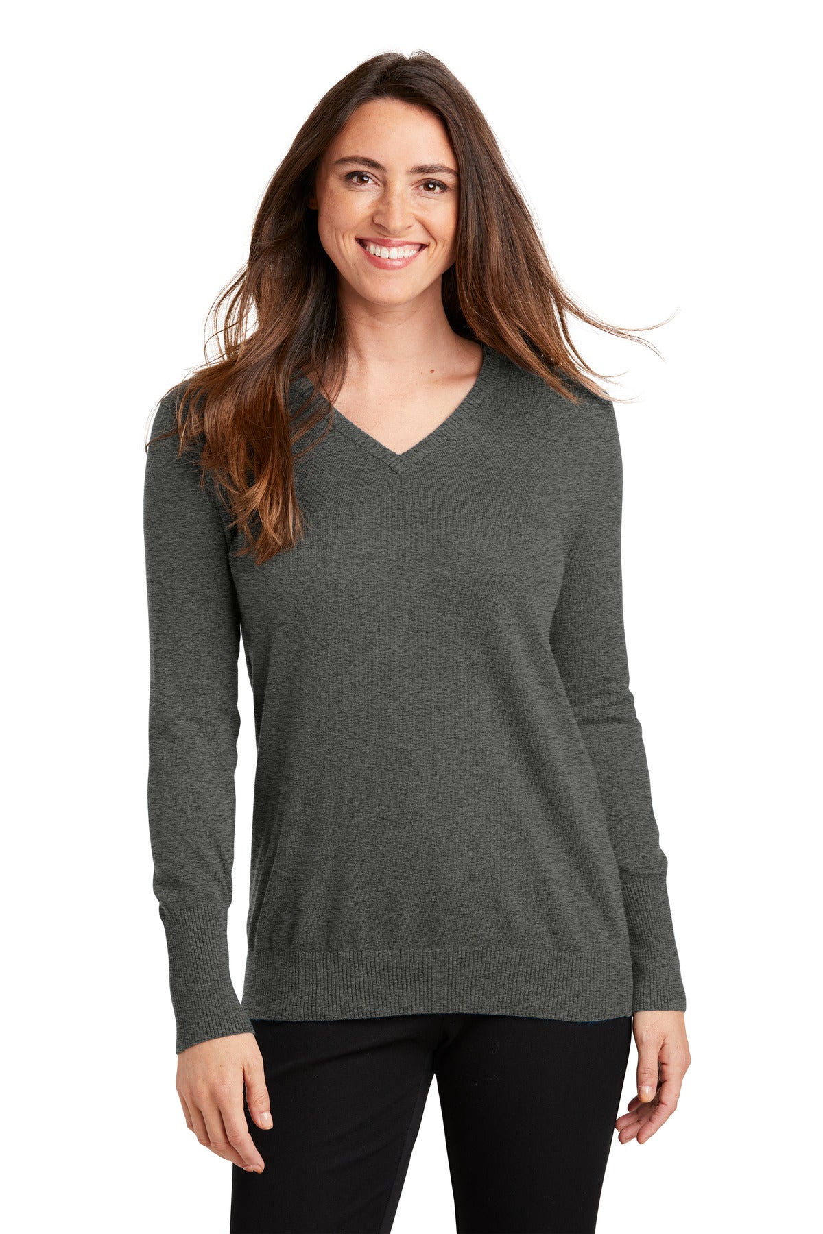 Port Authority ®  Ladies V-Neck Sweater. LSW285