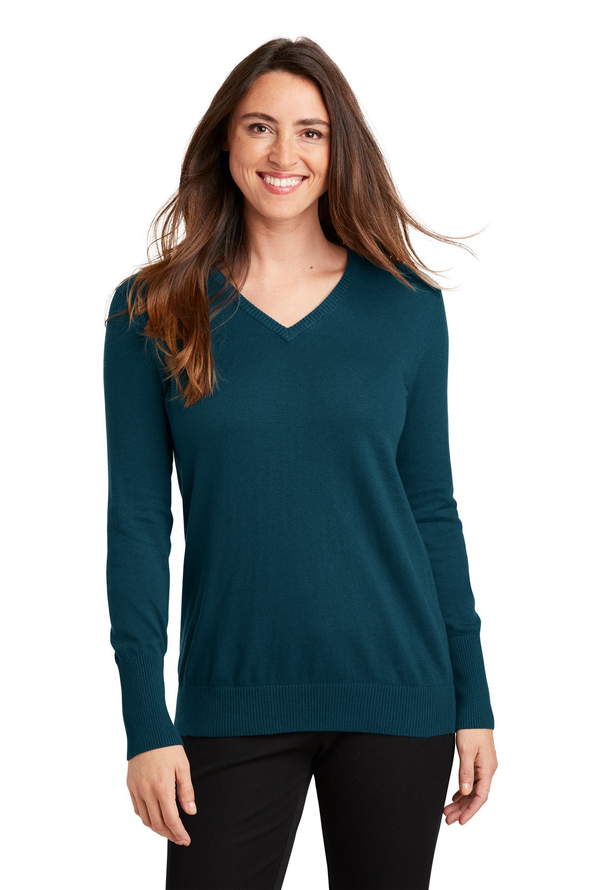 Port Authority ®  Ladies V-Neck Sweater. LSW285