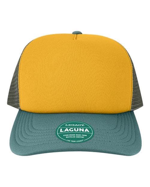 LTA-Laguna Cap in Bronze/ Pine Green