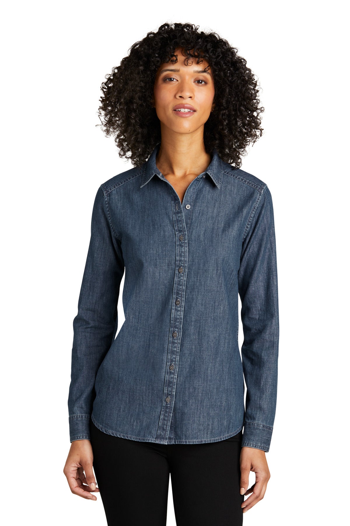 Port Authority ®  Ladies Long Sleeve Perfect Denim Shirt LW676