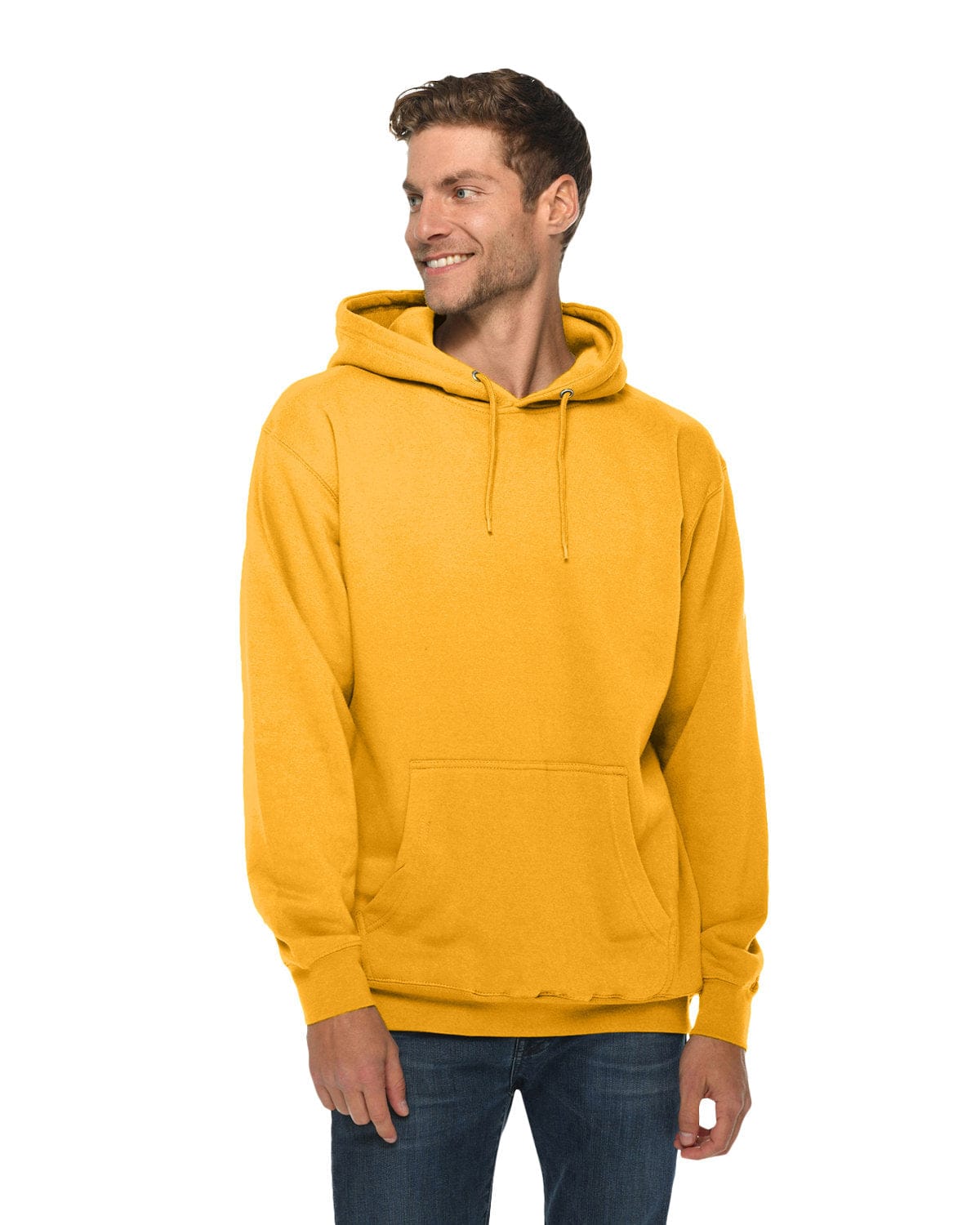 Lane Seven Sweatshirts/Fleece XS / Mustard Lane Seven LS14001 Unisex Premium Pullover Hooded Sweatshirt