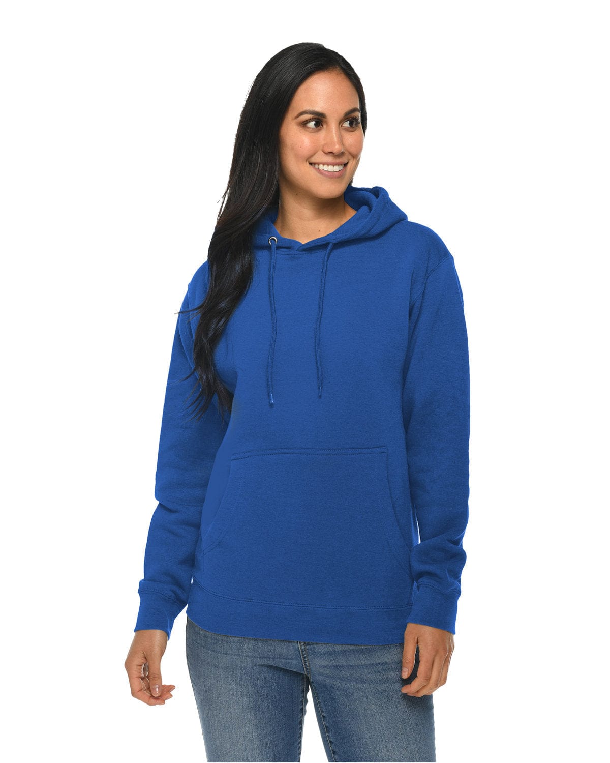 Lane Seven LS14001 Unisex Premium Pullover Hooded Sweatshirt in Royal