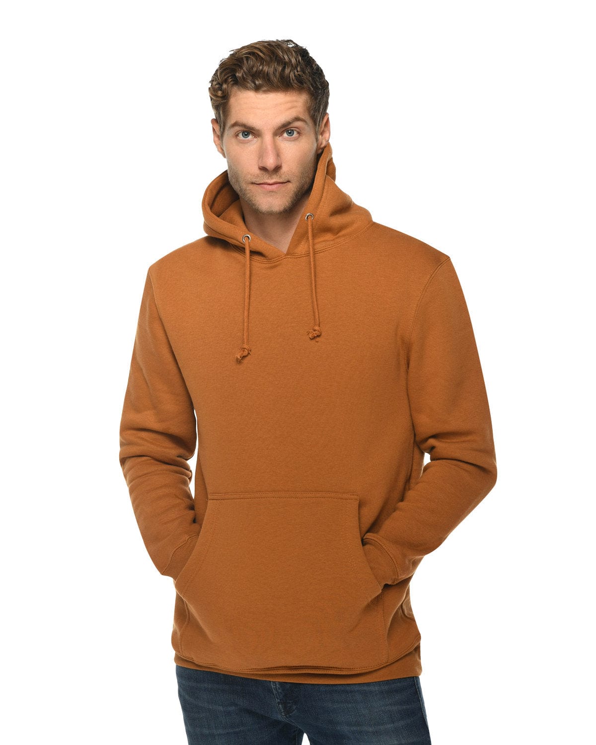 Lane Seven LS19001 Unisex Heavyweight Pullover Hooded Sweatshirt in 