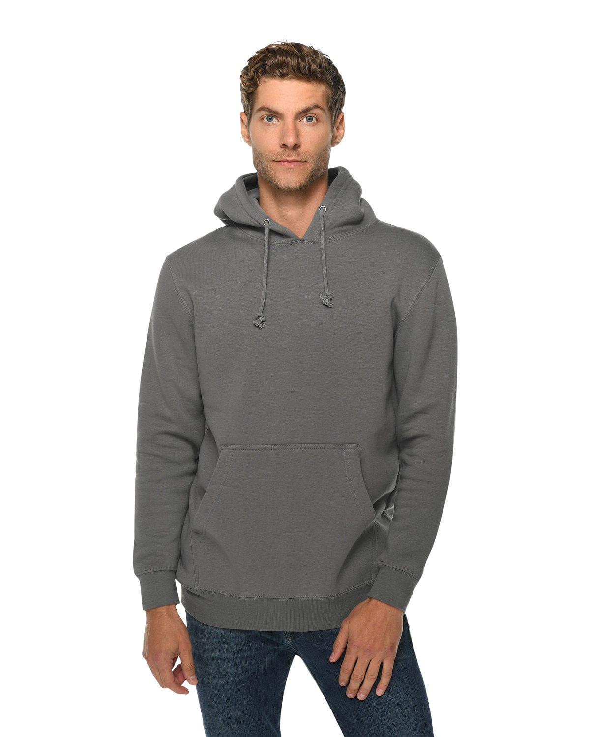Lane Seven LS19001 Unisex Heavyweight Pullover Hooded Sweatshirt in 