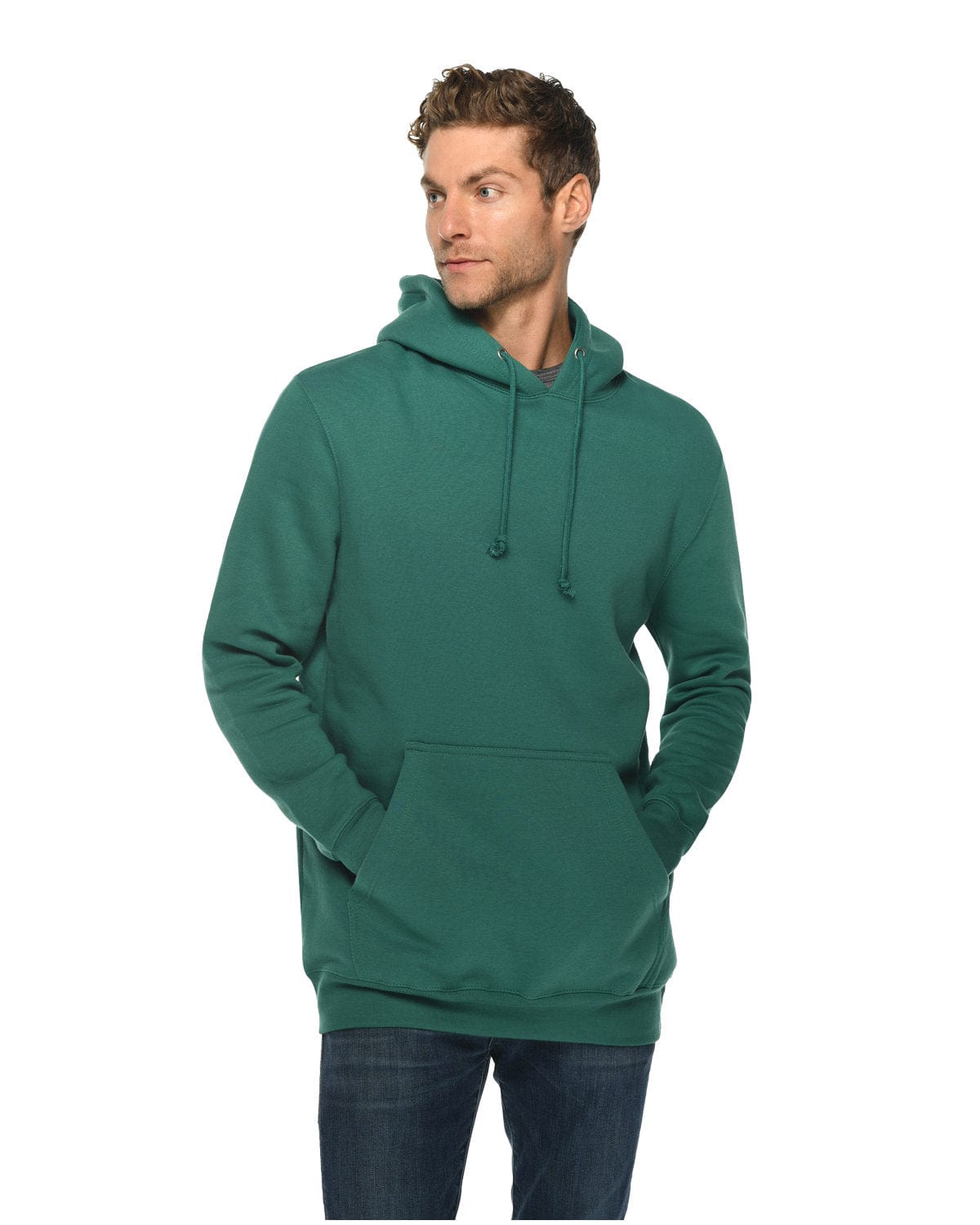 Lane Seven LS19001 Unisex Heavyweight Pullover Hooded Sweatshirt in 