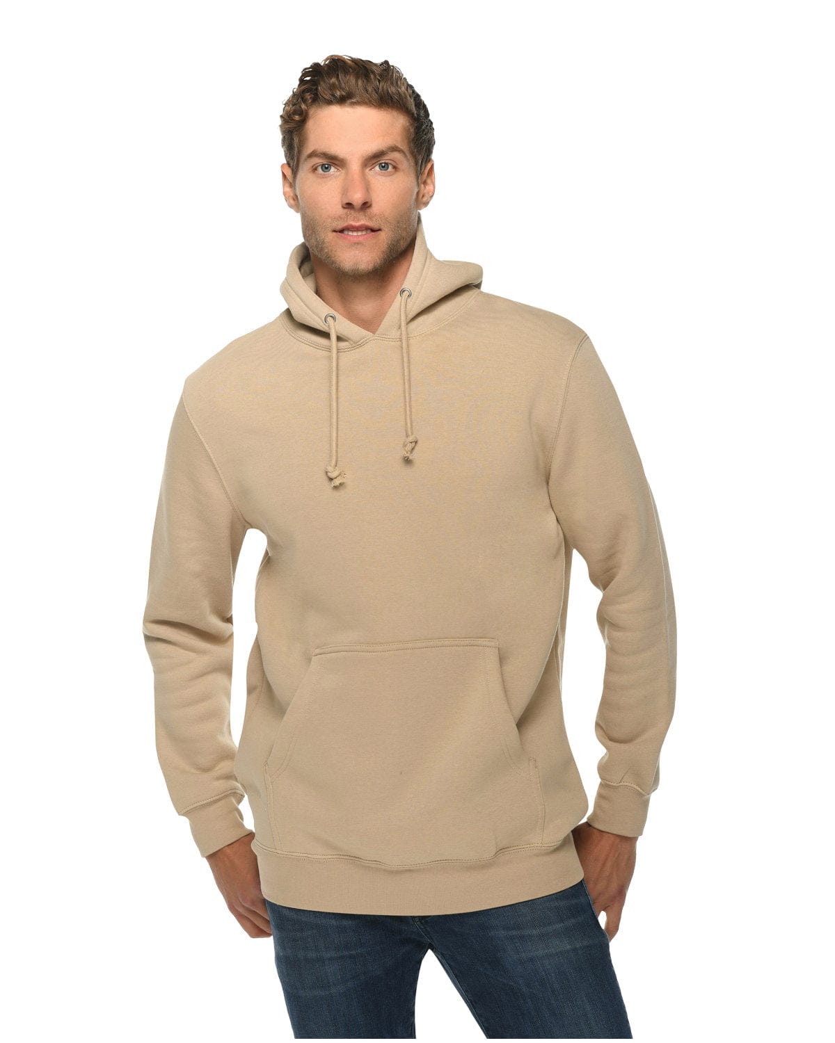 Lane Seven LS19001 Unisex Heavyweight Pullover Hooded Sweatshirt in 