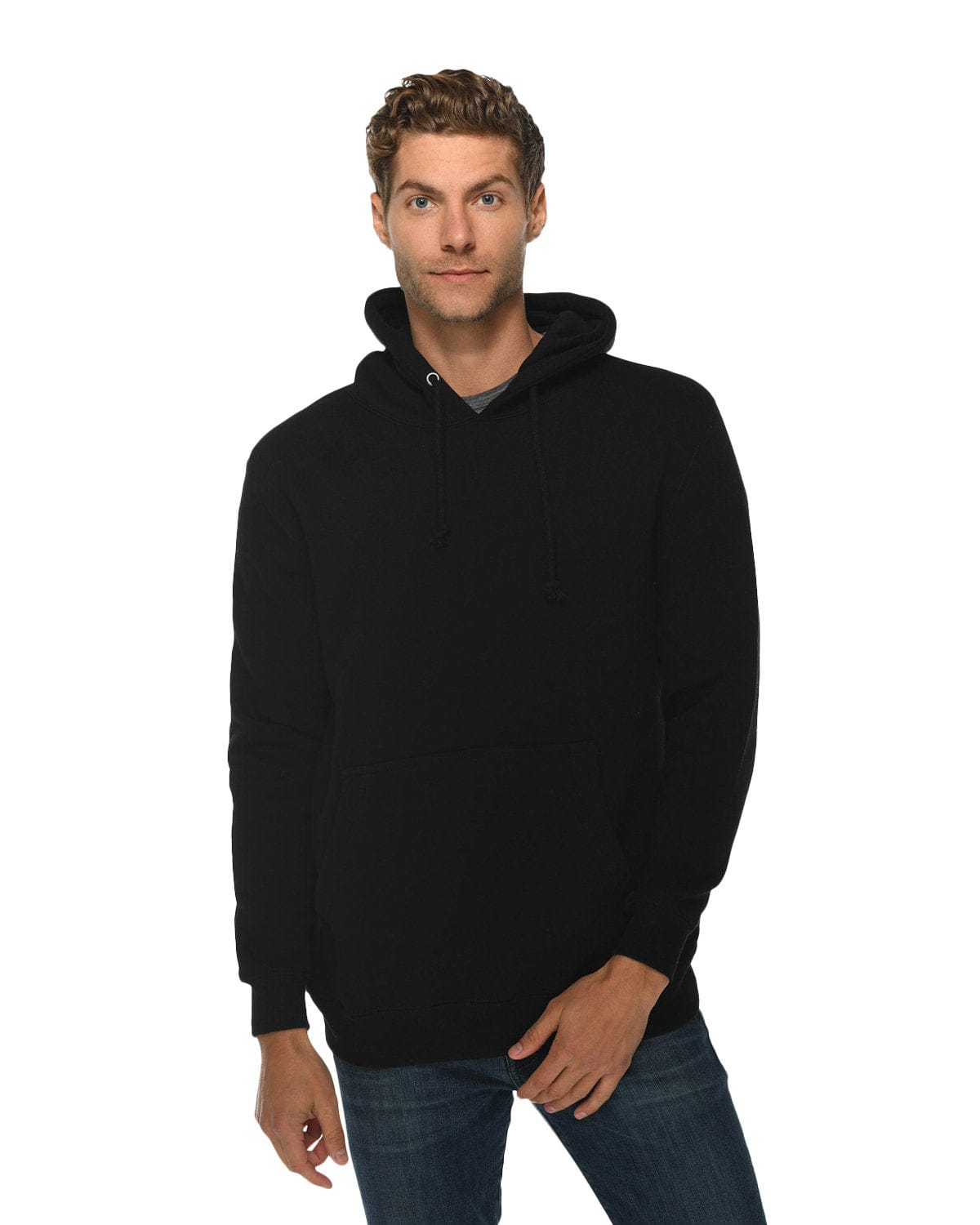 Lane Seven Sweatshirts/Fleece XS / Black Lane Seven LS19001 Unisex Heavyweight Pullover Hooded Sweatshirt