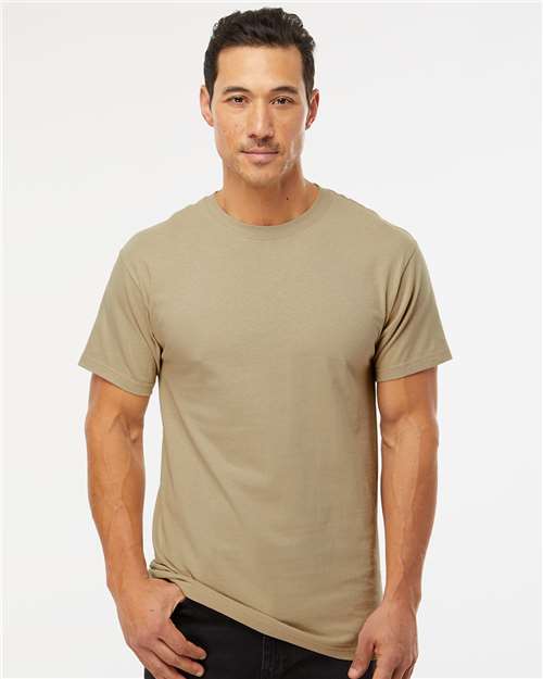 M&O 9440 M&O 4800 Men's Gold Soft Touch T-Shirt
