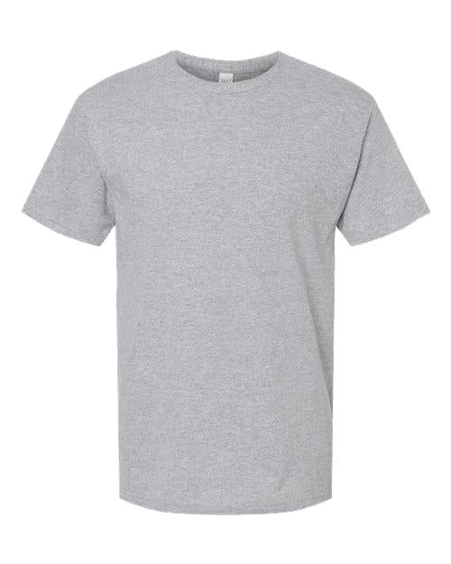 M&O 4800 Men's Gold Soft Touch T-Shirt in Athletic Grey