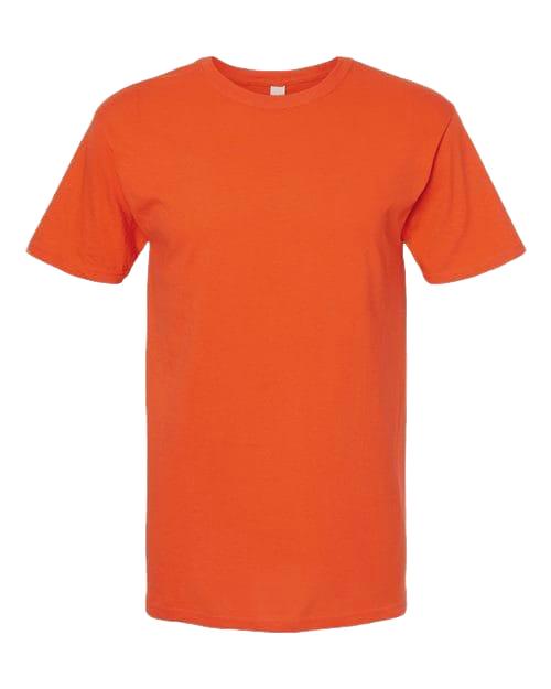 M&O 4800 Men's Gold Soft Touch T-Shirt in Burnt Orange