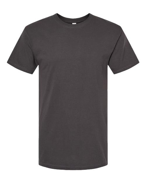 M&O 4800 Men's Gold Soft Touch T-Shirt in Charcoal