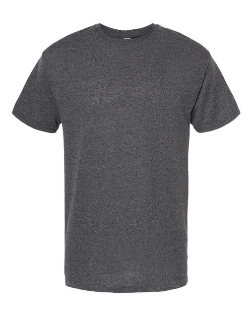 M&O 4800 Men's Gold Soft Touch T-Shirt in Dark Heather