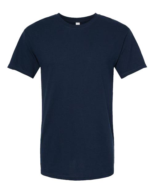 M&O 4800 Men's Gold Soft Touch T-Shirt in Deep Navy