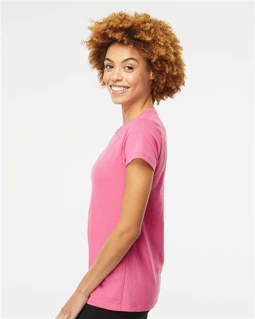 M&O 4810 Women's Gold Soft Touch T-Shirt in 