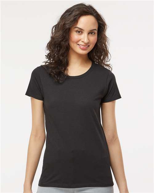 M&O 4810 Women's Gold Soft Touch T-Shirt in 