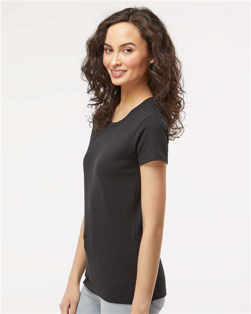 M&O 4810 Women's Gold Soft Touch T-Shirt in 