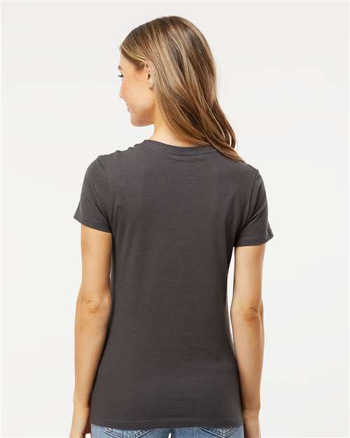 M&O 4810 Women's Gold Soft Touch T-Shirt in 