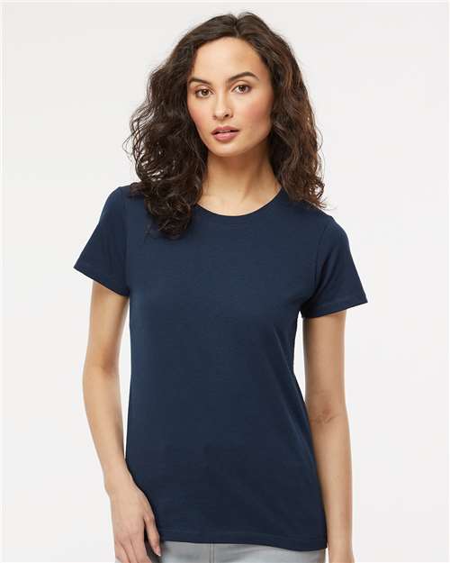 M&O 4810 Women's Gold Soft Touch T-Shirt in 