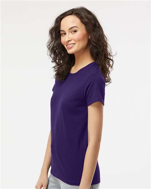 M&O 4810 Women's Gold Soft Touch T-Shirt in 
