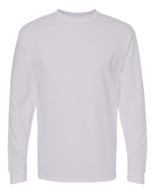 M&O 4820 Unisex Gold Soft Touch Long Sleeve T-Shirt in 