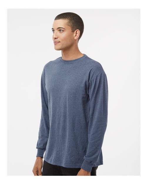 M&O 9460 M&O 4820 Unisex Gold Soft Touch Long Sleeve T-Shirt