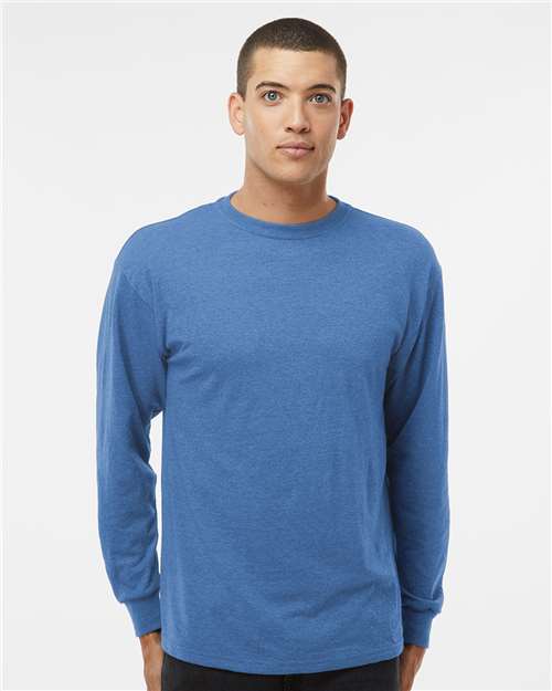 M&O 9460 M&O 4820 Unisex Gold Soft Touch Long Sleeve T-Shirt
