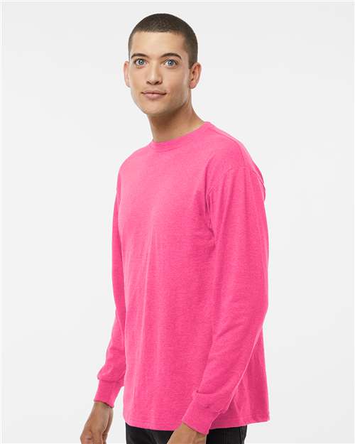 M&O 9460 M&O 4820 Unisex Gold Soft Touch Long Sleeve T-Shirt