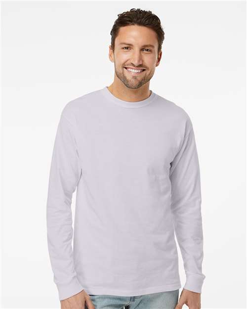 M&O 9460 M&O 4820 Unisex Gold Soft Touch Long Sleeve T-Shirt